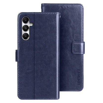 IDEWEI For Samsung Galaxy A55 5G Leather Case Stand Flip Cover Wallet