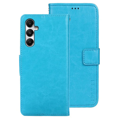 IDEWEI For Samsung Galaxy A55 5G Leather Case Stand Flip Cover Wallet