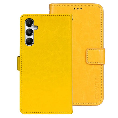 IDEWEI For Samsung Galaxy A55 5G Leather Case Stand Flip Cover Wallet