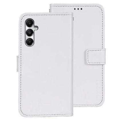IDEWEI For Samsung Galaxy A55 5G Leather Case Stand Flip Cover Wallet