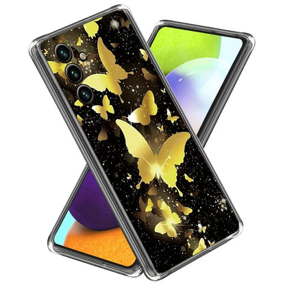 For Samsung Galaxy A55 5G Case Pattern Printed TPU Slim Phone Cover