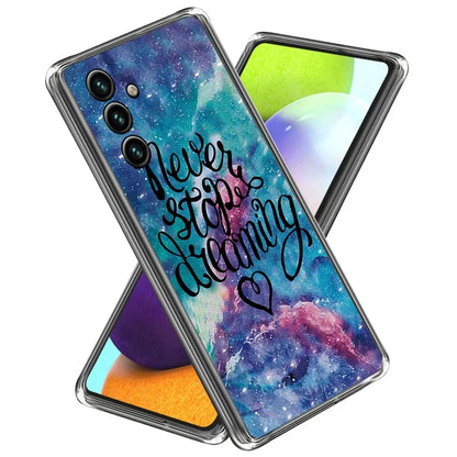 For Samsung Galaxy A55 5G Case Pattern Printed TPU Slim Phone Cover
