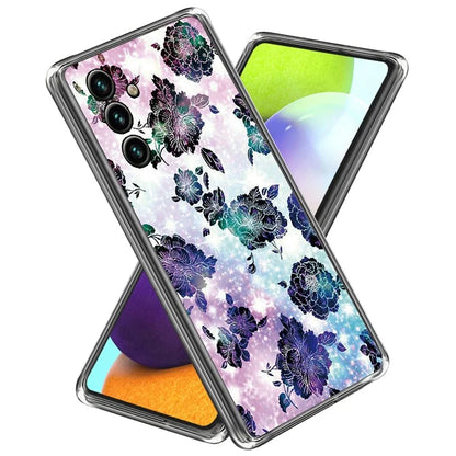 For Samsung Galaxy A55 5G TPU Case IMD Pattern Printing Phone Back Cover