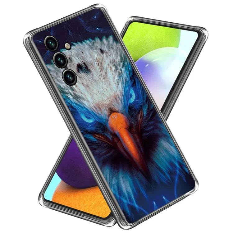 For Samsung Galaxy A55 5G TPU Case IMD Pattern Printing Phone Back Cover