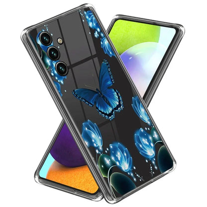 For Samsung Galaxy A55 5G TPU Case IMD Pattern Printing Phone Back Cover