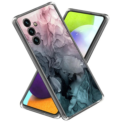 For Samsung Galaxy A55 5G TPU Case Abstract Marble Pattern Printing Phone Cover