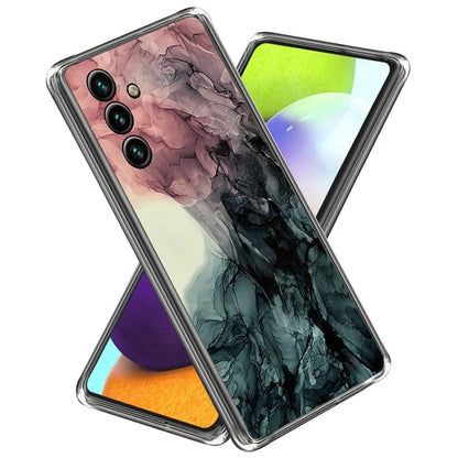 For Samsung Galaxy A55 5G TPU Case Abstract Marble Pattern Printing Phone Cover