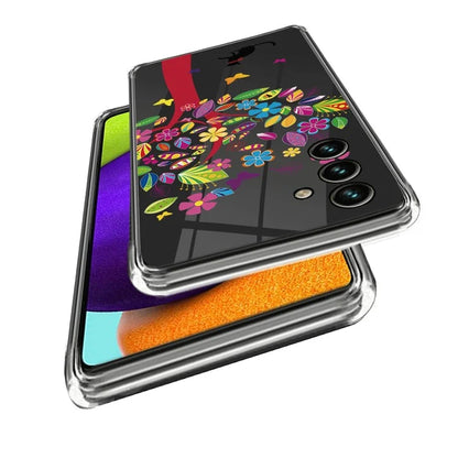 For Samsung Galaxy A55 5G Cell Phone Case Pattern Printed Soft TPU Shell