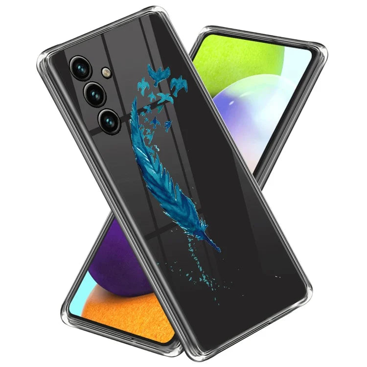 For Samsung Galaxy A55 5G Cell Phone Case Pattern Printed Soft TPU Shell