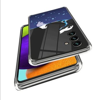 For Samsung Galaxy A55 5G Cell Phone Case Pattern Printed Soft TPU Shell