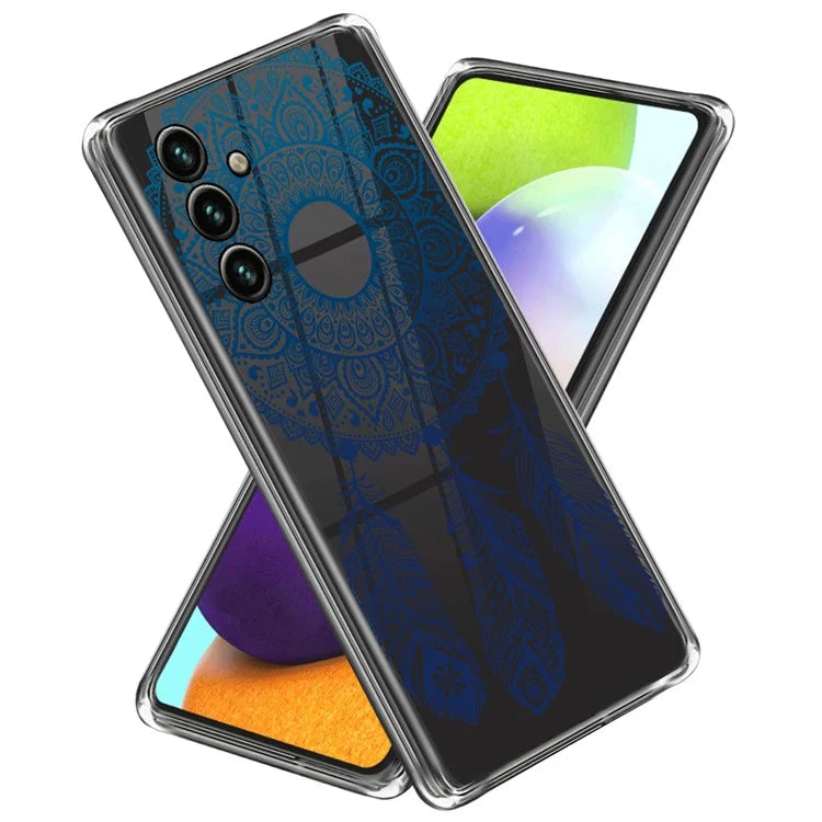 For Samsung Galaxy A55 5G Cell Phone Case Pattern Printed Soft TPU Shell