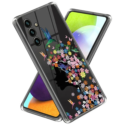 For Samsung Galaxy A55 5G Case Slim TPU IMD Pattern Printed Phone Cover