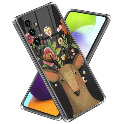 For Samsung Galaxy A55 5G Case Slim TPU IMD Pattern Printed Phone Cover