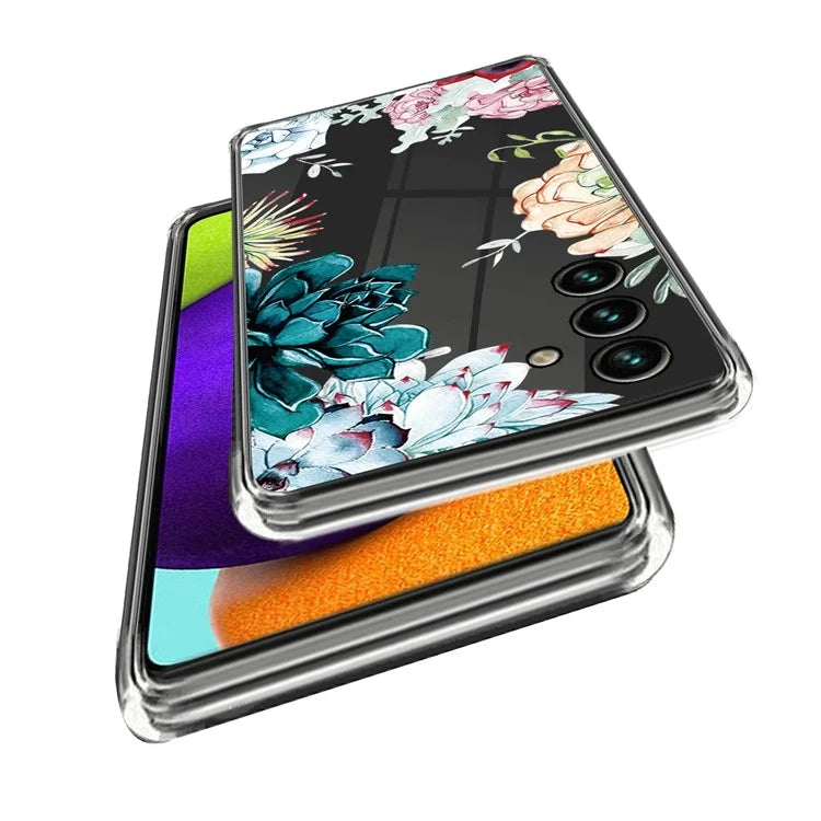 For Samsung Galaxy A55 5G Case Slim TPU IMD Pattern Printed Phone Cover