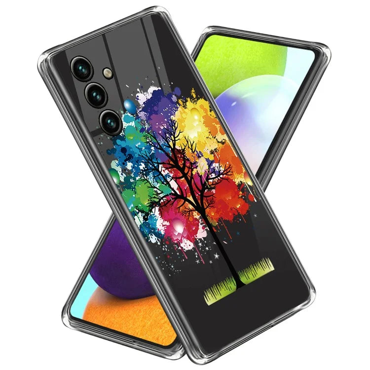 For Samsung Galaxy A55 5G Case Slim TPU IMD Pattern Printed Phone Cover