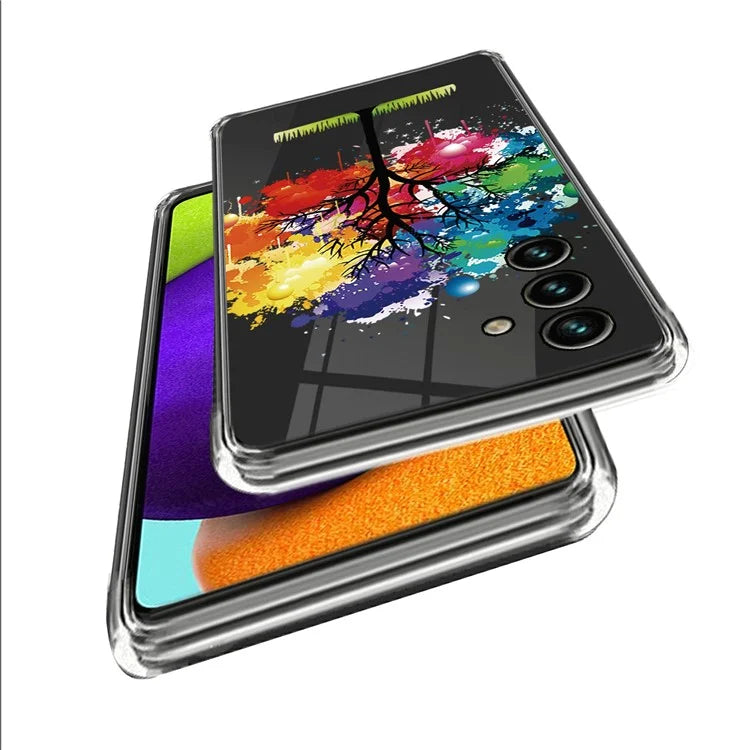 For Samsung Galaxy A55 5G Case Slim TPU IMD Pattern Printed Phone Cover