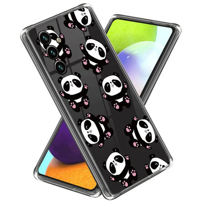 For Samsung Galaxy A55 5G Case Slim TPU IMD Pattern Printed Phone Cover