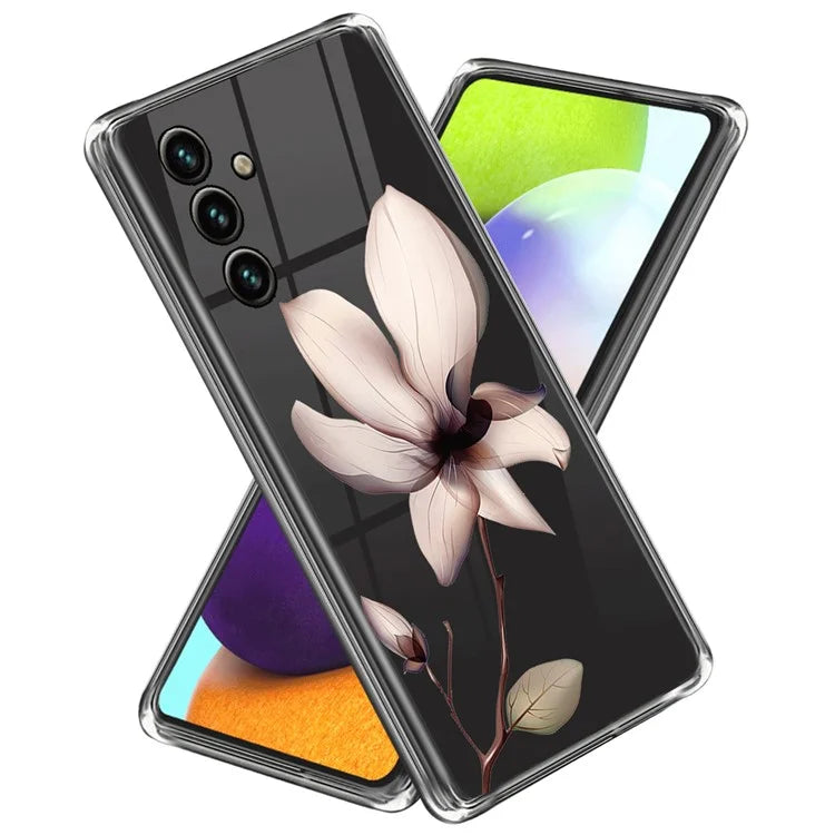 For Samsung Galaxy A55 5G Case Soft TPU Pattern Printed Protective Back Cover