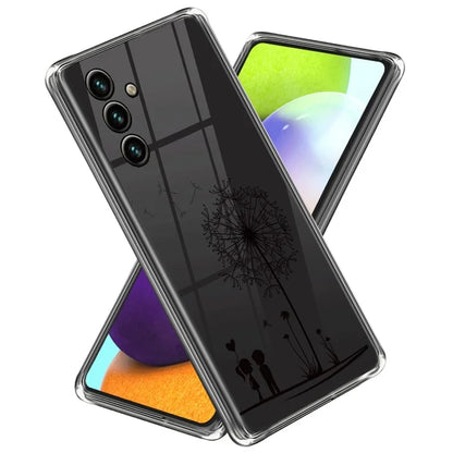 For Samsung Galaxy A55 5G Case Soft TPU Pattern Printed Protective Back Cover
