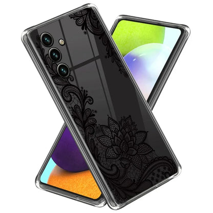 For Samsung Galaxy A55 5G Case Soft TPU Pattern Printed Protective Back Cover