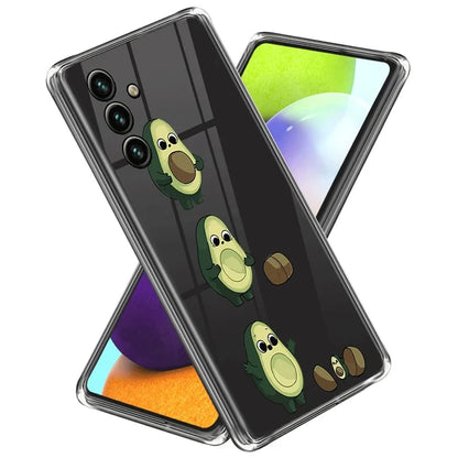For Samsung Galaxy A55 5G Case Soft TPU Pattern Printed Protective Back Cover