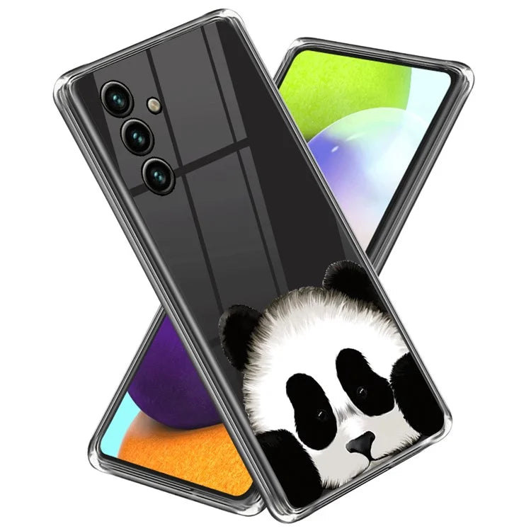 For Samsung Galaxy A55 5G Case Soft TPU Pattern Printed Protective Back Cover