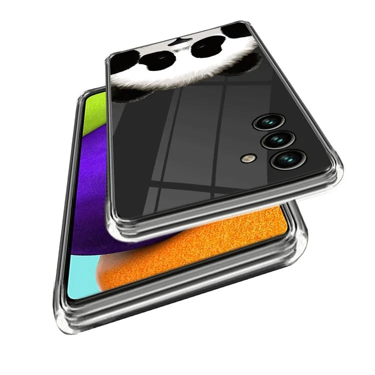 For Samsung Galaxy A55 5G Case Soft TPU Pattern Printed Protective Back Cover