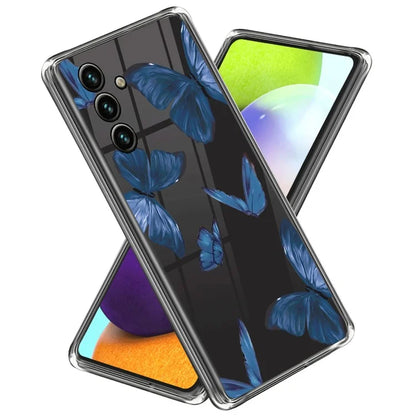 For Samsung Galaxy A55 5G Cell Phone Case Pattern Printing Shockproof TPU Protective Shell