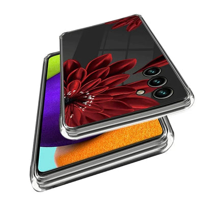 For Samsung Galaxy A55 5G Cell Phone Case Pattern Printing Shockproof TPU Protective Shell
