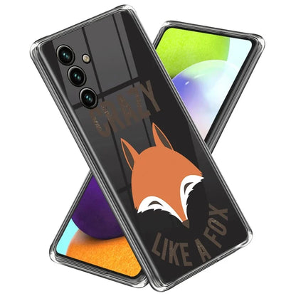 For Samsung Galaxy A55 5G Cell Phone Case Pattern Printing Shockproof TPU Protective Shell