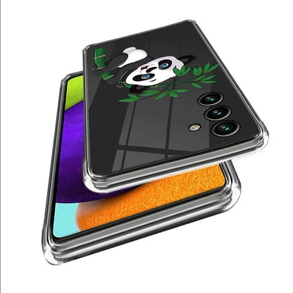 For Samsung Galaxy A55 5G Cell Phone Case Pattern Printing Shockproof TPU Protective Shell