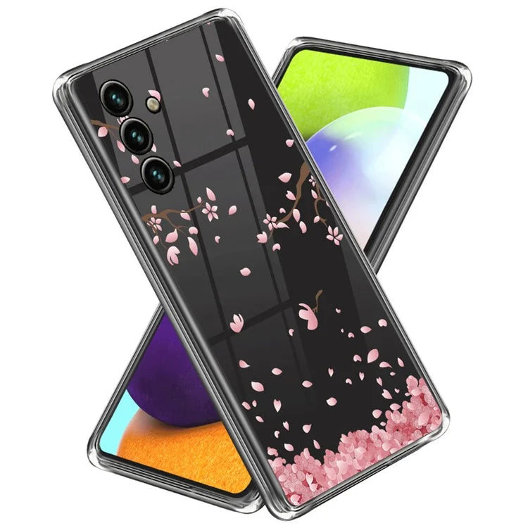 For Samsung Galaxy A55 5G Cell Phone Case Pattern Printing Shockproof TPU Protective Shell