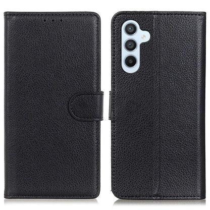 For Samsung Galaxy A55 5G Cell Phone Case PU Leather Wallet Drop-proof Phone Stand Cover