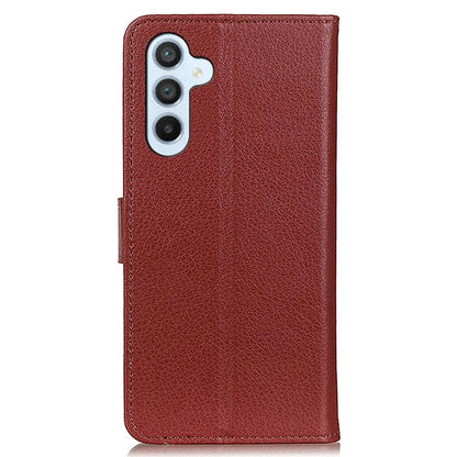 For Samsung Galaxy A55 5G Cell Phone Case PU Leather Wallet Drop-proof Phone Stand Cover