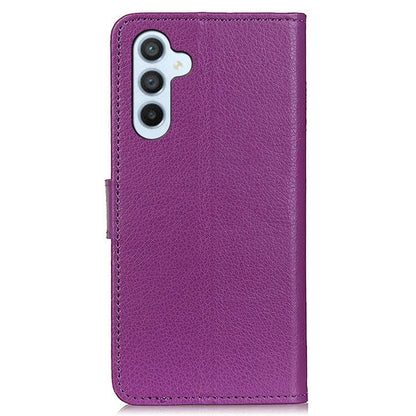 For Samsung Galaxy A55 5G Cell Phone Case PU Leather Wallet Drop-proof Phone Stand Cover