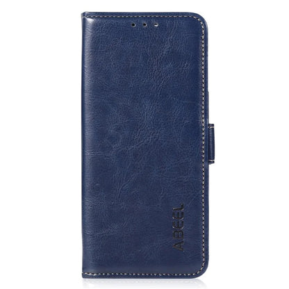 ABEEL For Samsung Galaxy A55 5G Leather Magnetic Case Crazy Horse Texture Cover
