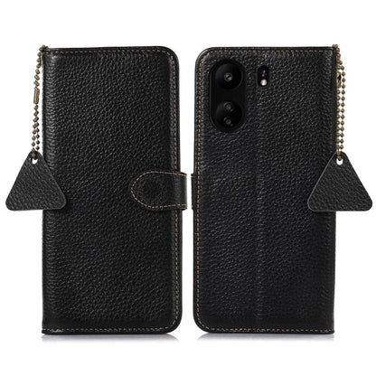 For Xiaomi Poco C65 4G / Redmi 13C Litichi Texture Case with RFID Blocking