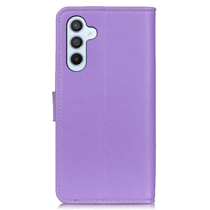 For Samsung Galaxy A55 5G Case Anti-Scratch PU Leather Cell Phone Shell Wallet Cover