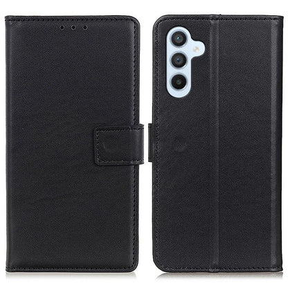 For Samsung Galaxy A55 5G Case Anti-Scratch PU Leather Cell Phone Shell Wallet Cover