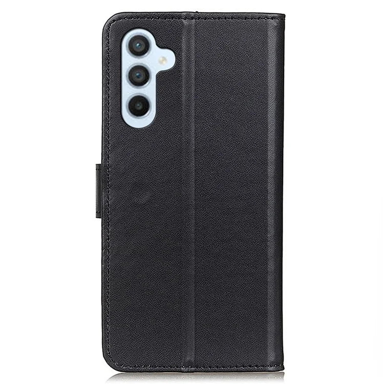 For Samsung Galaxy A55 5G Case Anti-Scratch PU Leather Cell Phone Shell Wallet Cover