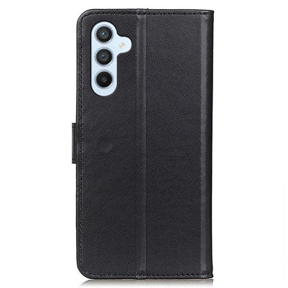For Samsung Galaxy A55 5G Case Anti-Scratch PU Leather Cell Phone Shell Wallet Cover