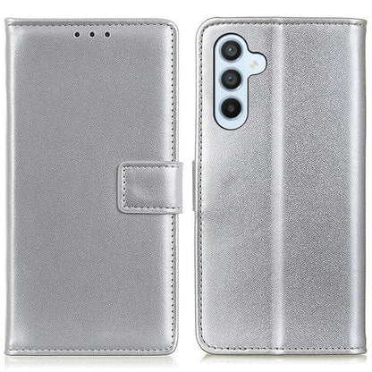 For Samsung Galaxy A55 5G Case Anti-Scratch PU Leather Cell Phone Shell Wallet Cover
