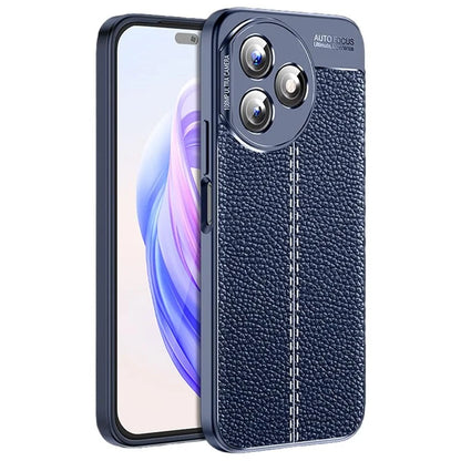 For Honor X50i+ 5G Case Litchi Texture Anti-scratch TPU Phone Shell Cover