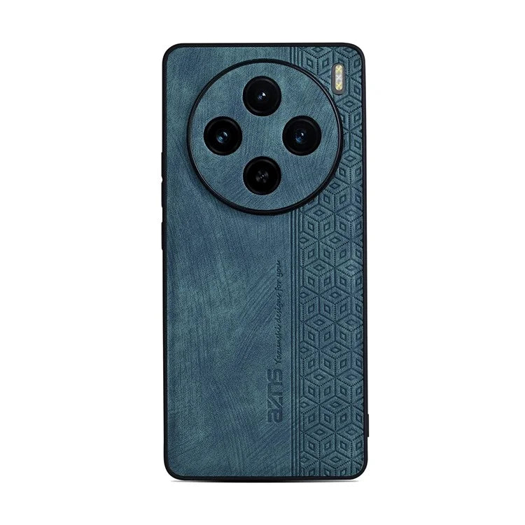 AZNS For vivo X100 5G Phone Case PU Leather+TPU Slim Protective Shockproof Cover