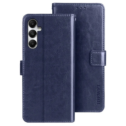 IDEWEI For Samsung Galaxy S23 FE Crazy Horse Pattern Leather Case