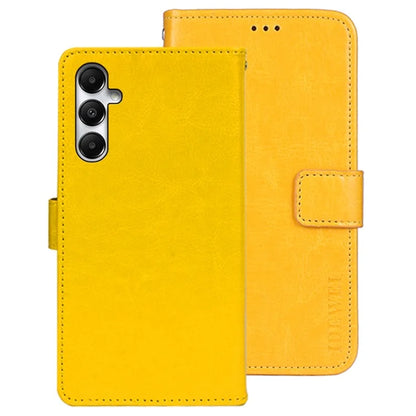IDEWEI For Samsung Galaxy S23 FE Crazy Horse Pattern Leather Case