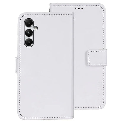 IDEWEI For Samsung Galaxy S23 FE Crazy Horse Pattern Leather Case