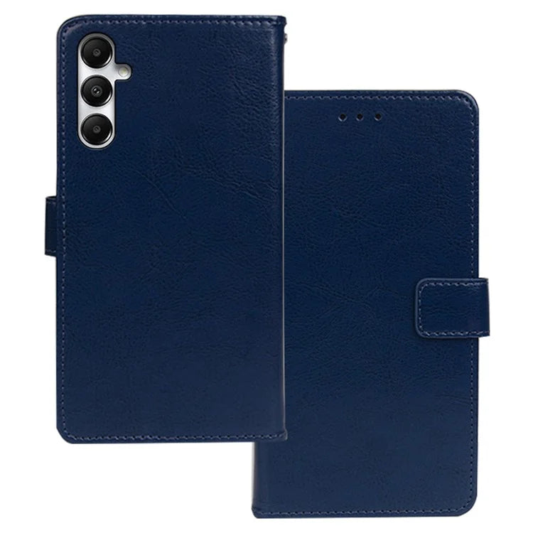 IDEWEI For Samsung Galaxy S23 FE Phone Case Leather Flip Cover with Stand and Photo Slot