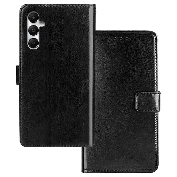 IDEWEI For Samsung Galaxy S23 FE Phone Case Leather Flip Cover with Stand and Photo Slot