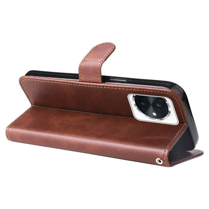 For Honor 100 5G Zipper Phone Case Calfskin Texture Wallet Phone Cover